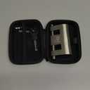 OKG Ultra Secure Stainless Steel Lock - Heavy Duty Solid Cast Padlock - 3 Keys, 2 Rods, 7/16" Shackle, Push Cylinder, Rust Proof Outdoor Lock - Combo Security Chain for 2-Wheeled Vehicle (No Chain)