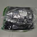 JACK SMITH Women's Stretchy Knee Length Skirts Athletic Skorts for Woman Drawstring Waist with Mesh Shorts Pockets (Black, M)