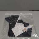 ADOGGYGO Formal Dog Tuxedo, Wedding Dog Bandana Collar with Bowtie, Adjustable Pet Birthday Wedding Tux Outfit for Extra Large Dogs (XL, Black)