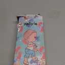 Hstyle Baby Sock Shoes Toddler Walking Shoes Infant Non-Slip Slippers Soft Rubber Sole Sneakers for Baby Boys Girls (9-12 Months Infant, Blue)