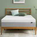 ZINUS 12 Inch Green Tea Essential Memory Foam Mattress [New Version], Queen, Fiberglass Free, Medium Feel, Breathable Airflow Memory Foam, Certified Safe Foams & Fabric, Mattress in A Box (White)