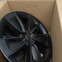 19 inch Wheel Covers for Tesla Model Y Juniper 2025 2026,Full-Edge Coverage Hubcaps Compatible Tesla Wheel Cover - 4 Covers per Package,Not Applicable to Model Y for 2021-2024