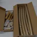 YNL Curved Shower Curtain Rod 35-82In(2.9-6.8Ft), Gold Round Rustproof Shower Rod for Bathroom Bathtub, Adjustable Arched Shower Curtain Rod, Never Rust|Extra Space|Non-Slip|Expandable|Need to Drill.