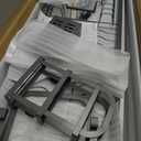 Hdrriozu Over the Sink Dish Drainer Drying Rack 3 Tier Over Sink Dish rack for a Tidy Kitchen Sink Shelf Organized Space-Saving Dish Rack with Cover for Dishes, Glasses, Bowls, and Cutlery