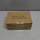 TAILI Sponge Holder for Kitchen Sink with Strong Suction Cup Removable, Rustproof Aluminum Sink Caddy for Sponge, Brush, Scrubber, Scraper -Gold