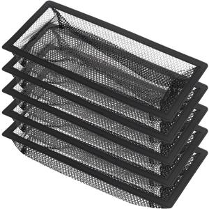 Floor Register Cover Trap, Floor Air Vent Cover Screen for Home Air Vent Filters 5-Pack Floor Vent Mesh Filters Net Trap (6 x 14 Inch)