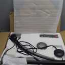 Arch Floor Lamps with Remote  Dimmable Floor Lamp 70”, Black Tall Lamp with 360° Adjustable Hanging Metal Shade, Arc Lamps Floor Standing with 9W Bulb, Over Couch Lamps for Living Room, Foot Switch