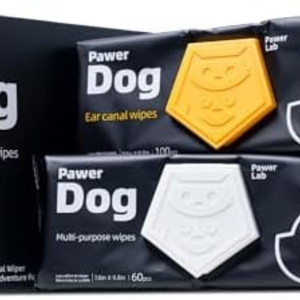 Dog Grooming Wipes Bundle – Plant-Based, Hypoallergenic & Biodegradable Wipes for Paws, Ears & Travel, Fragrance-Free, Extra Thick, 180 Count
