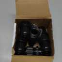 4 Sets Garden Expandable Hose Repair Kit Plastic Faucet Adapter Water Hose Connectors with 8 Pieces 3/4 Inch Rubber Gaskets for Garden Hose