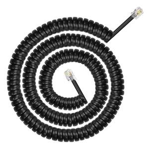 moeverEX Phone Cord for landline, 12 Ft Uncoiled / 1.3 Ft Coiled Telephone Handset Cord RJ9 4P4C Telephone Accessory