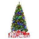 5 ft. Pre-Lit Artificial Christmas Tree with 150 LED Lights