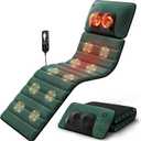 Full Body Massage Mat with Heat, Detachable Massager Pad Deep Tissue Pain Relief,10 Vibrating Motors for Relaxation at Home or Office