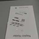 Paper Towel Holder Countertop, Standing Paper Roll Holder with Anti Slip Weighted Base, Stainless Steel Freestanding Paper Towel Holder for Kitchen, Black