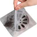 Set of 20 Hair Collectors, Shower Drainage Stickers, Drainage Covers, Drainage nets, Filters, Floor Drain Stickers (20 Pieces)