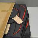 for Toyota RAV4 2008-2026 Car Seat Covers, Full Coverage Customized Seat Covers Premium Leather Waterproof Stain-Resistant Easy to Install (Front Set, Black&Red)