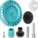 Navigator Medium Turbine Spindle Gear Kit, AXV079VP Replacement for Hayward Pool Vacuum Parts, Navigator Spindle Gear Rebuild Kit, Turbine Repair Kit for Pool Vacuum Parts