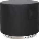 Fire Pit Cover, Upgraded Cover for Smokeless Fire Pit, Waterproof & UV Resistant, 22" D x 16" H Fits 19"- 22" Fire Pit