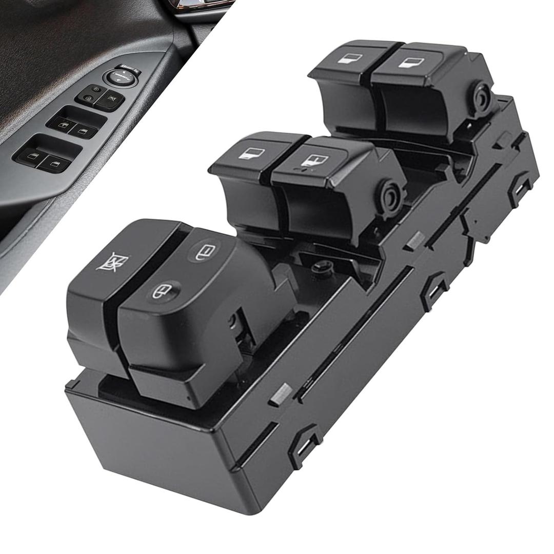 Power Window Switch, Driver Side Window Switch Button Compatible with Kia Rio 2018-2020, Replaces 93570-H9150, 93570-H6150