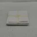 BESTOUCH Duvet Cover Set 100% Washed Cotton Linen Feel Super Soft Comfortable Chic Lightweight 2 PCs Home Bedding Set Solid Off White Twin/Twin XL