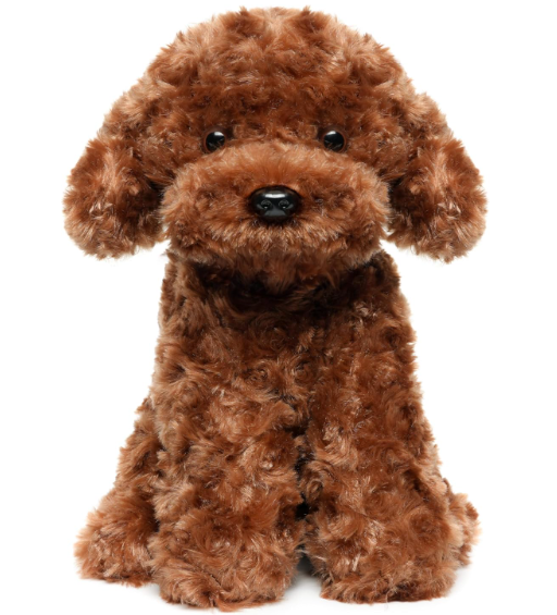 Adorable Labradoodle Plush Toy Fluffy Red Poodle Stuffed Animal Dog Puppy, 12.6" - Perfect for Kids, Babies, Birthday, Nursery 