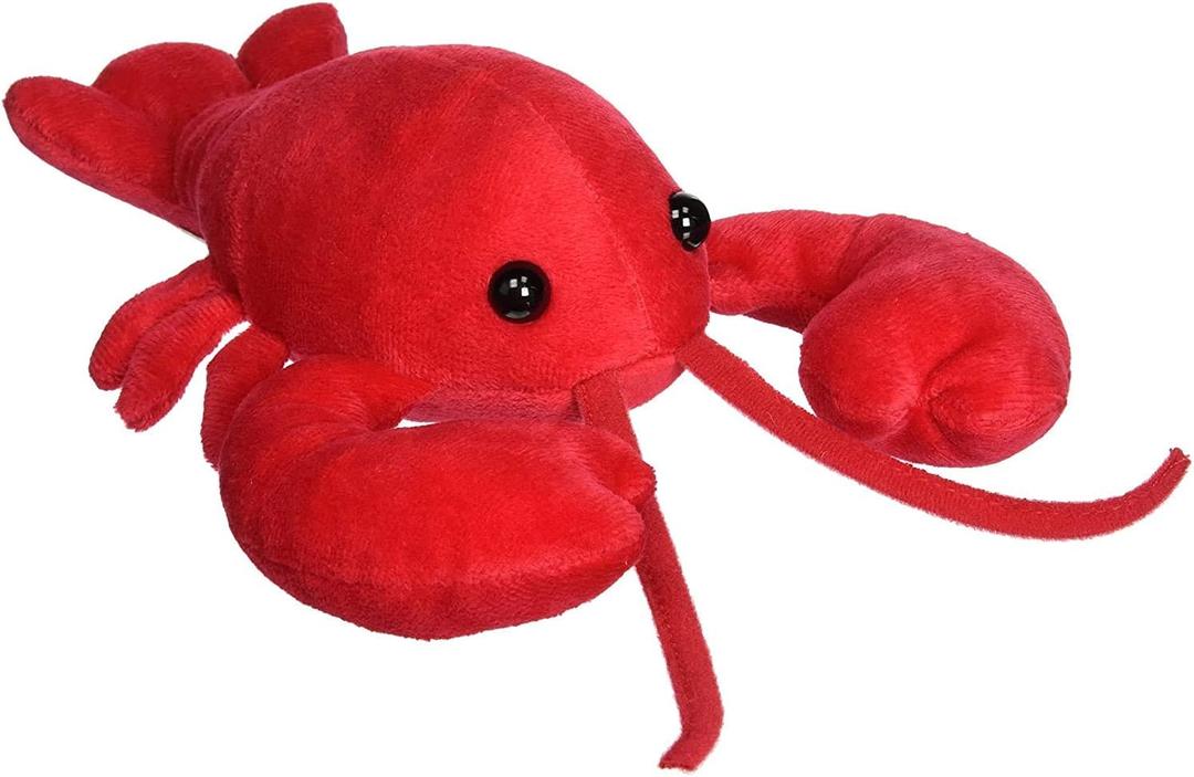 Mary Meyer Stuffed Animal Soft Toy, Lobbie Lobster, 10-Inches
