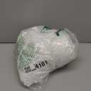 DEXI Bathroom Rug 16x24, Super Soft Thick Chenille Absorbent Bath Mat, Non Slip Machine Washable Fluffy Shag Bathmat for Tub, Shower Floor, White