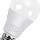 Motion Sensor Light Bulbs, Aukora 12W (100-Watt Equivalent) E26 Motion Activated Dusk to Dawn Security Light Bulb Outdoor/Indoor for Front Door Porch Garage Basement Hallway Closet(Cold White 1 Pack)