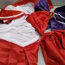 Anime Outfits Moon Cosplay Costume For Women Girls (Women-S(Height:63-65Inch), Red)