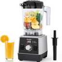 Aeitto Blenders for Kitchen with 68Oz. Large Capacity, 1800W Max Power Smoothie blender, 3 Preset Programs & 7 Speeds, Professional Countertop Blender for Smoothies, Ice Crush, Frozen Drinks, Black