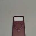 Magnetic Compatible with iPhone 17 Pro Max Case with Stand [Military Grade Drop Tested][Compatible with Magnet] Ring Translucent Slim Hard Back Soft Edge, Wine Red