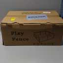 Large Baby Playpen for Babies and Toddlers, Playpen 74x50, Large Baby Play Yards Indoor & Outdoor, Sturdy Safety Baby Play Pen with Soft Breathable Mesh, Toddlers Activity Center with Anti-Slip Base (Grey)