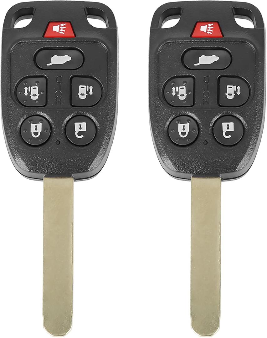 X AUTOHAUX 2pcs 313.8Mhz N5F-A04TAA Replacement Smart Proximity Keyless Entry Remote Key Fob for Honda Odyssey EXL 2011 2012 2013 N5FA04TAA N5F-AO4TAA