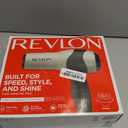 REVLON Turbo Hair Dryer | 1875 Watts of Maximum Shine, Fast Dry (Silver)