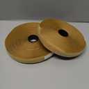 ECOHomes 3/4 Inch Wide x 33 FT Sew On Hook and Loop Tape for Fabric Roll, Sewable Sew-On Strips for Clothing, Clothes, Fabric | No Adhesive Sewing Fastener Straps, Easy Sew in, Strong, Beige