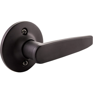 Design House 779124 Delavan Dummy Door Lever Matte Black
