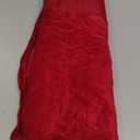 6ft Christmas Velvet Garland Decorations for Fireplace Vintage Burgundy Red Fabric Banner Xmas Hanging Tree Garland Mantel Surround Indoor Outdoor Holiday Table Wall Door Window Porch Decor