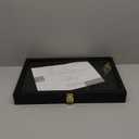 WELIDAY Graded Sports Card Display Case - 35 Baseball Sports Card Display Frame with UV Protection, Clear View Lockable Wall Cabinet for Collectible Trading Card