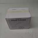 Steam Cleaner, 2500W High Handheld Steam Cleaner, 1L Portable Car Steam Cleaner, 6 High Speeds Pressure Temperature Steam Cleaning Machine with 3 Brush Heads for Kitchen Home Car CleaningWhite