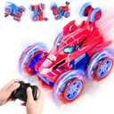 Spider RC Stunt Car Toys for Boys 3 4 5 6 7 8 9 10 Year Old, 360 Rotating 4WD Remote Control Cars with Lights All Terrain Rechargeable Off-Road Car Kids Girls Birthday Gifts
