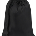 Bag with Toggle - Nylon Cinch  31x33 - 4 Pack, 31x19, 25x19 Black