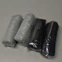 Stretchy Crib Sheets for Boys or Girls, 4 Pack Baby Sheets Fitted for Standard Crib and Toddler Mattress 52" x 28", Soft and Breathable Fitted Crib Sheets Neutral, Grey & Black