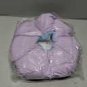 Cat Cone Collar, Cute Waterproof Cat Recovery Collar, Anti-Bite Lick Wound Healing Safety Elizabethan e Collar for Cats, Purple Flower All-Season Style