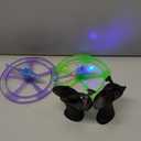 ArtCreativity Light Up Flying Helicopter Toys for Kids  Set of 2 with LED Lights, Handheld Launcher, Soars Over 8 Feet  Outdoor Indoor Party Favors, Birthday Gifts for Boys & Girls Ages 3+