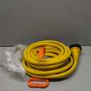 Kohree 25' RV Power Extension Cord 30 Amp Twist Lock RV Adapter Plug 30M/30F with RV Power Adapter 15 Amp to 30 Amp, LED Indicator & Grip Handle, 125V, 3750W, ETL Listed