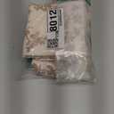 100% Cotton French Pastoral Throw Pillow Covers Set of 2, 20x20 Inch Brown Farmhouse Decorative Cushion Covers for Sofa Bed Living Room Home Decor