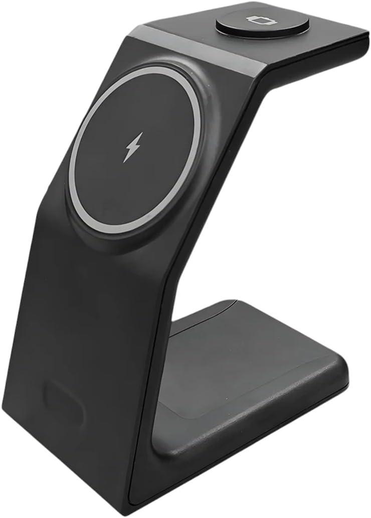 30W Fast Wirreless Charrger Stand for LPhonie 15 14 13 Sangsiung S20 S21 VVatch 8/7 Sangsiung GaIaxy 6/5 3 in 1 Charging Station