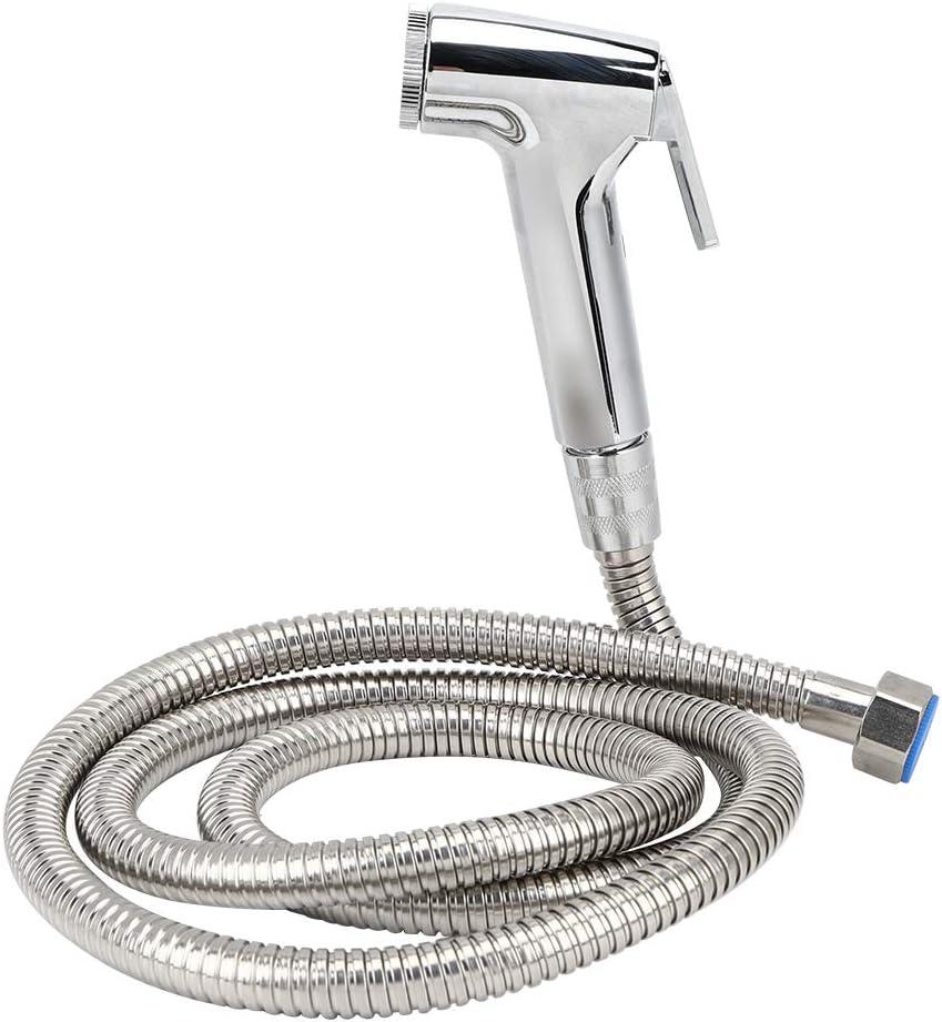 Toilet Sprayer, Handheld Bidet Sprayer Set G1/2in Bidets Handheld Bidet, ABS+Stainless Steel for Bathroom Bathroom Fixtures Toilet Bidet Supplies