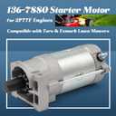 136-7880 Starter Motor Replacement for Toro Exmark Timecutter Titan HD Z Master Quest Radius E-Series S-Series Lawn Mowers 2P77F Engines Replace 133-9828 133-1564 127-9209 270360054-0001 2703600540001