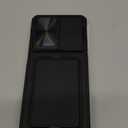 SSLOTSCASE for Samsung Galaxy S25 Ultra Case with 2X Screen Protector, HD Clarity Anti-Scratch, Card Holder & Kickstand & Slide Camera Lens Cover, Rugged Shockproof Phone Cover for S25 Ultra, Black