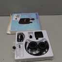 Hearing Amplifier Rechargeable Hearing Device with Standard Headphone Personal Sound Amplifier PSAP for Ears, Seniors, Directional Microphone (Black)